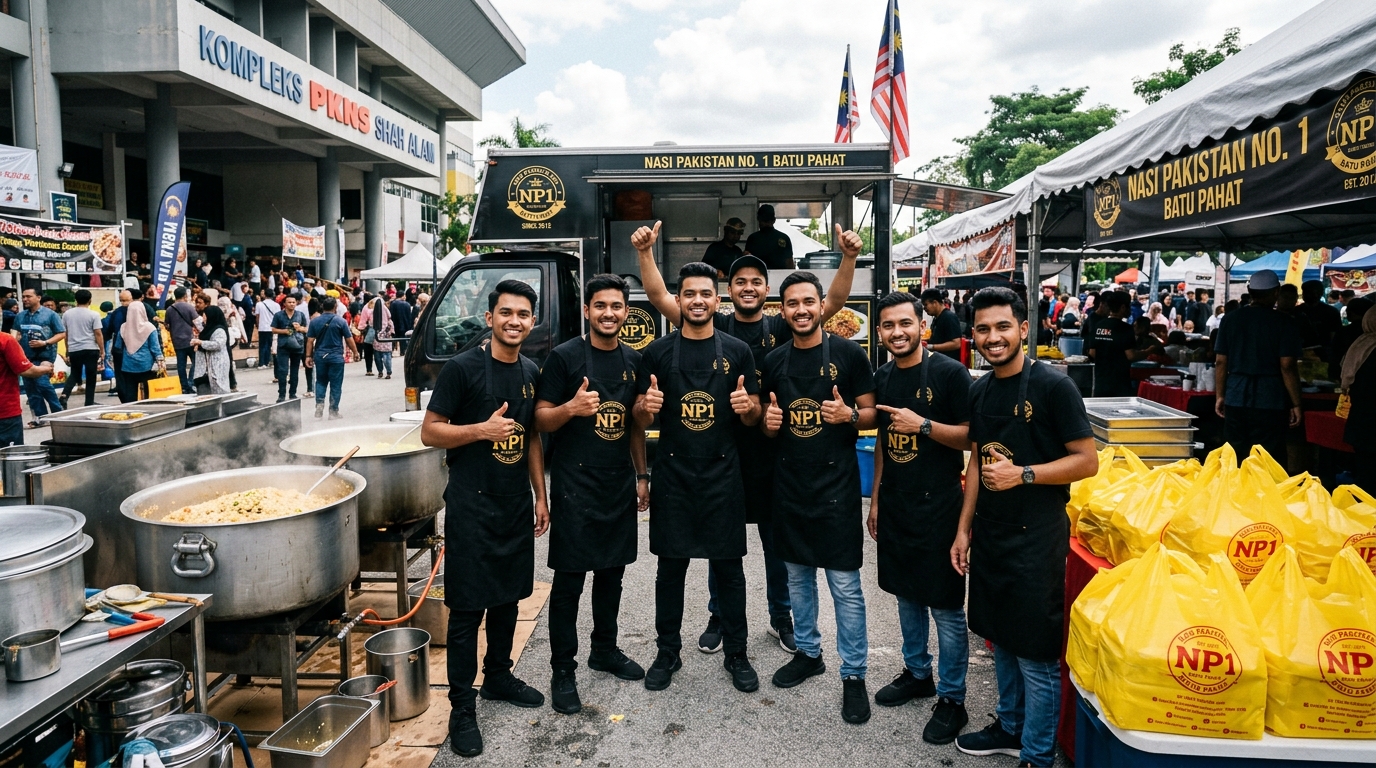 Krew Lapangan Nasi Pakistan No 1 BP
